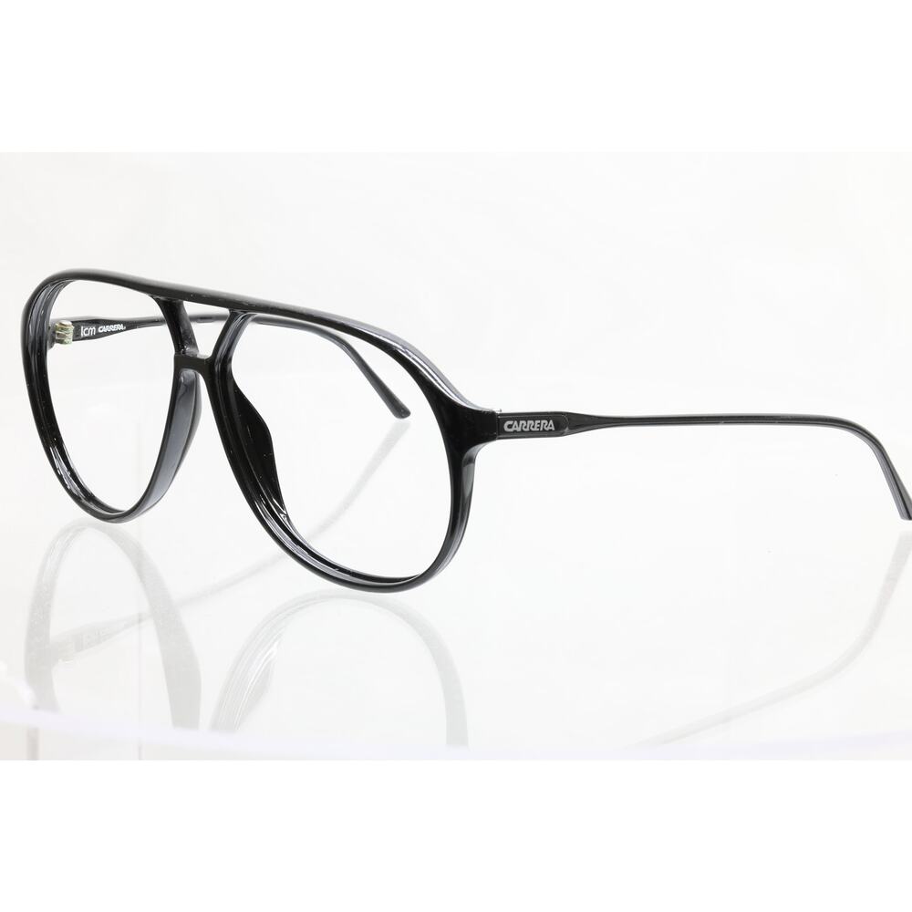 Carrera 5425 90 Shiny Black Vintage Sunglass / Eyeglass FRAMES ONLY - GOOD